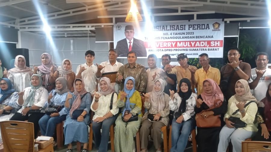 Sekretaris Komisi IV DPRD Sumbar Sosialisasikan Perda No. 4 Tahun 2023 di Lubuk Kilangan