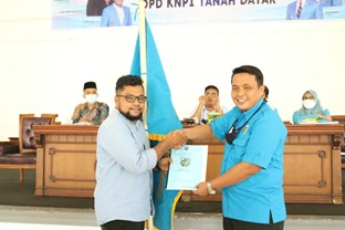 Selamat! Bayu Terpilih Menjadi Ketua KNPI Tanah Datar 2021-2024