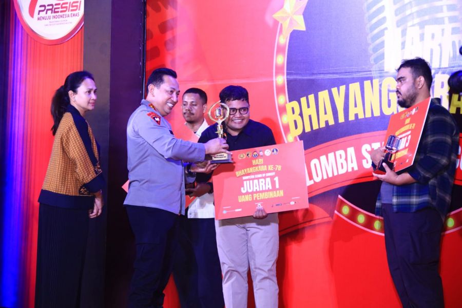 Selesai Gelar Acara Stand Up Comedy, Polri: Kritik Kita Tindaklanjuti 