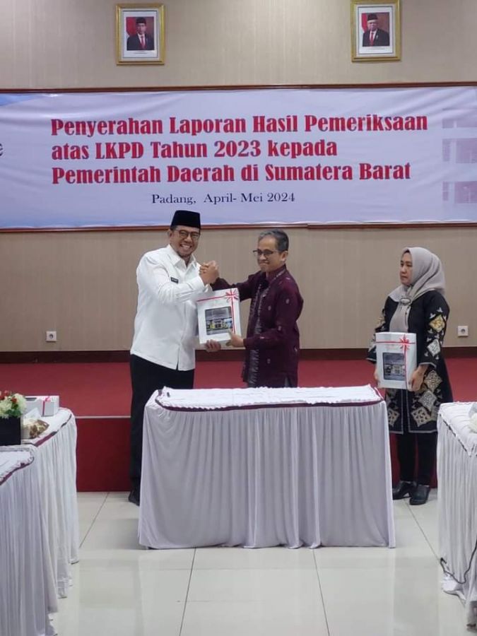 Sembilan Kali Berturut Turut! Sawahlunto Raih Predikat WTP 
