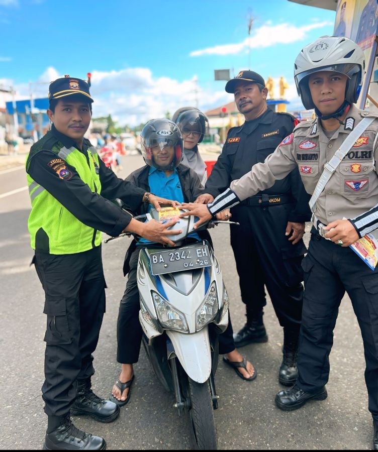 Senkom Mitra Polri Tanah Datar Berpartisipasi dalam Operasi Ketupat Singgalang 2025