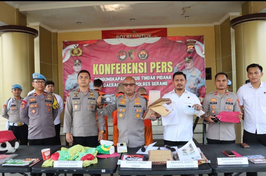 Sepekan Operasi Pekat Premanisme, Polres Serang Amankan 66 Preman