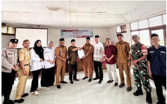 Serah Terima PJ Wali Nagari Abai Siat Koto Besar Dharmasraya