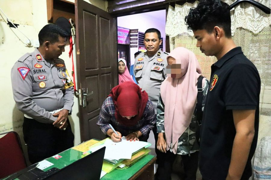 Sesali Perbuatan, Dua Orang Pengapload Vidio Viral Penghinaan Institusi Polri Diamankan Polres Agam 