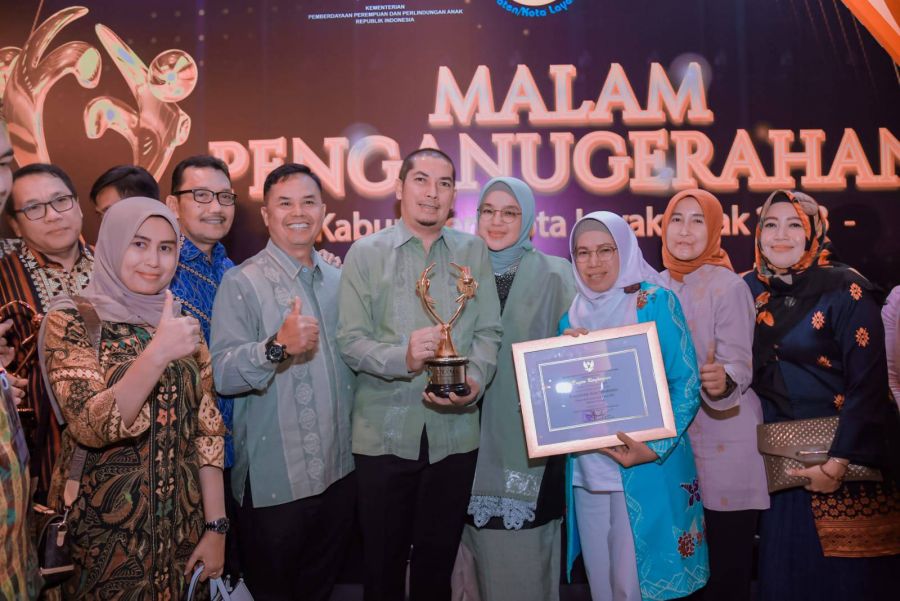 Setelah 4 Kali Mendapat Kategori Nindya, Kini Kota Sawahlunto Jadi Kota Layak Anak Kategori Utama