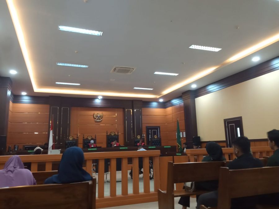 Sidang Perdana Tambud Dimulai : PH Terdakwa akan Ajukan Eksepsi