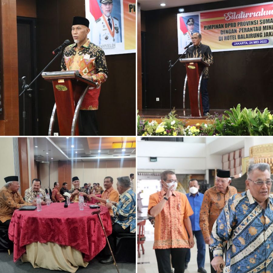 Silaturahmi DPRD, Pemprov Sumbar, dan Perantau Minangkabau Ulas Progres Pembangunan