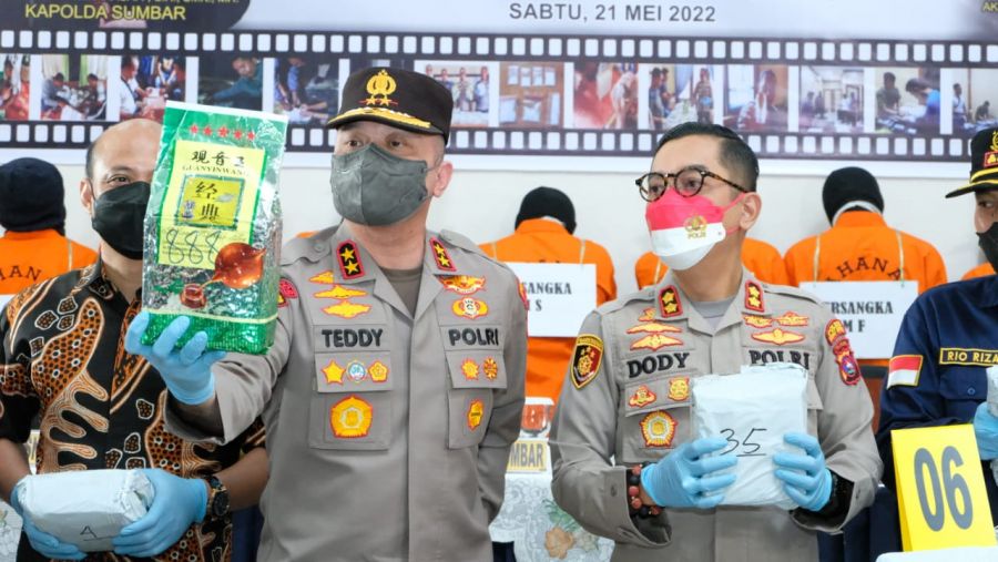 Sita 41,4 Kg Sabu, Polres Bukittinggi Ungkap Kasus Narkotika Terbesar di Sumbar
