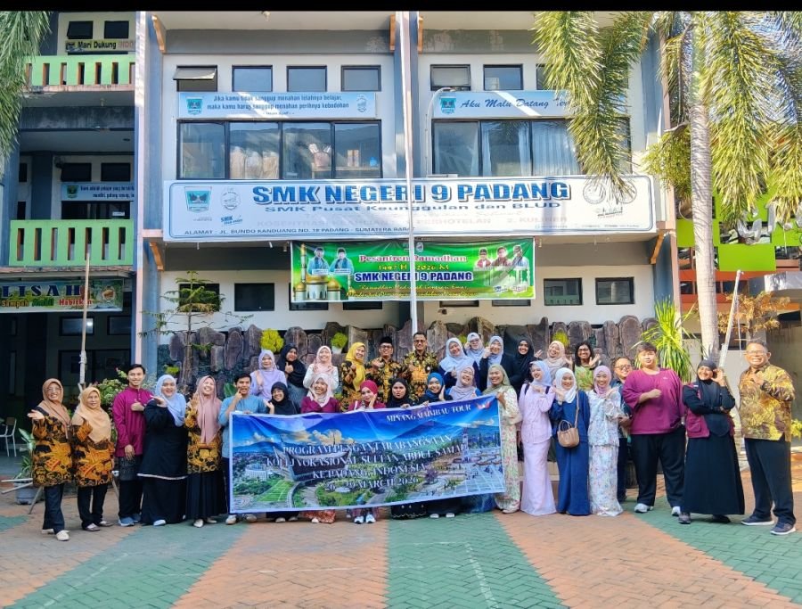 SMKN 9 Padang Perluas Jejaring Global, Jalin Kolaborasi dengan Sekolah Malaysia