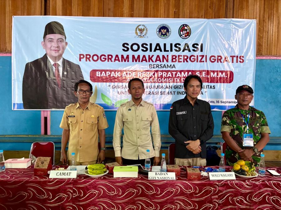 Sosialisasi Program Makan Bergizi Gratis Gencar Disosialisasikan di Kab Lima Puluh Kota Sumbar