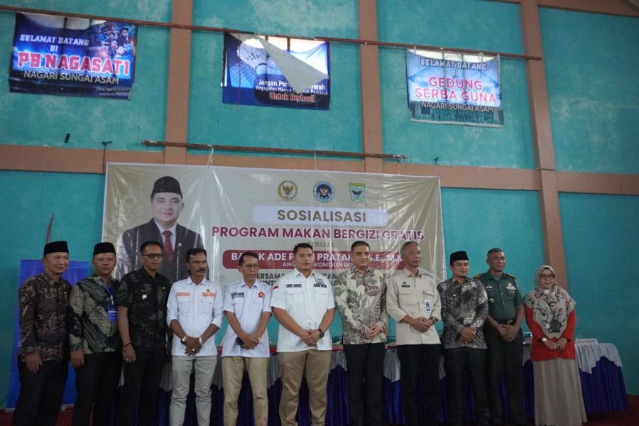 Sosialisasi Program Makan Bergizi Gratis di Padang Pariaman Disambut Antusiasme Warga