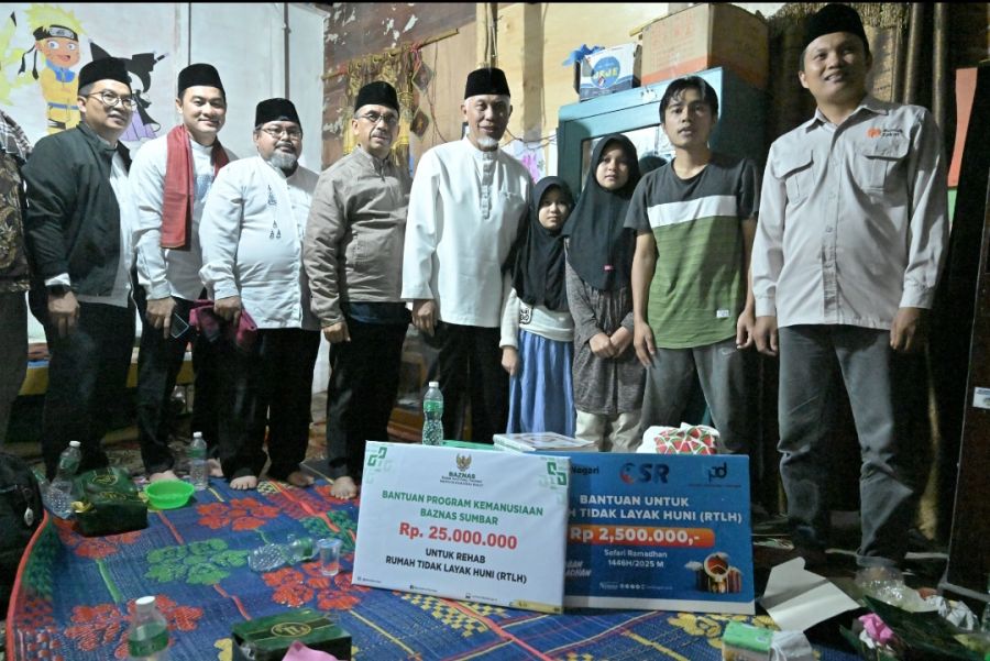 Subuh Mubarakah & Bedah Rumah di Solsel, Mahyeldi : Jangan Tinggalkan Generasi yang Lemah Iman