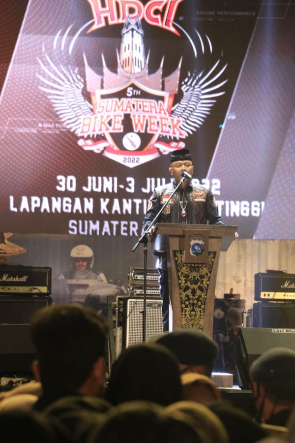 Sumatera Bike Week 2022, Kapolda Sumbar: Berjalan Aman, Tidak ada Insiden