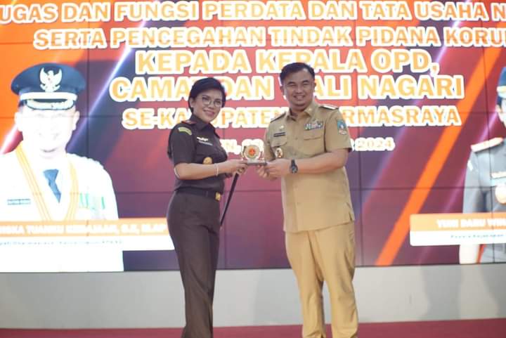 Sutan Riska Terima Kunjungan Kerja Kajati Sumbar di Dharmasraya