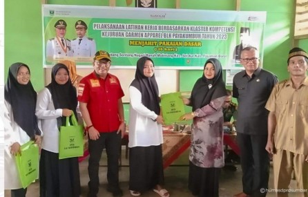 Syamsul Bahri Adakan Pelatihan Menjahit bagi Calon Entrepreneur Muda