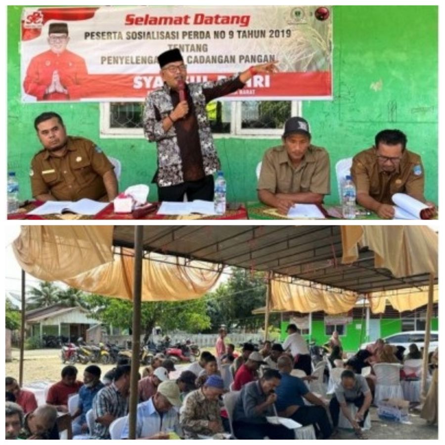 Syamsul Bahri Kembali Temui Masyarakat Pasaman Barat Sosialisasikan Perda Nomor 9 Tahun 2019