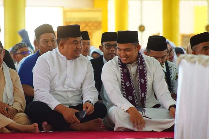 Tabligh Akbar di Masjid Agung Kebanggaan Dharmasraya Dihadiri Ribuan Jamaah
