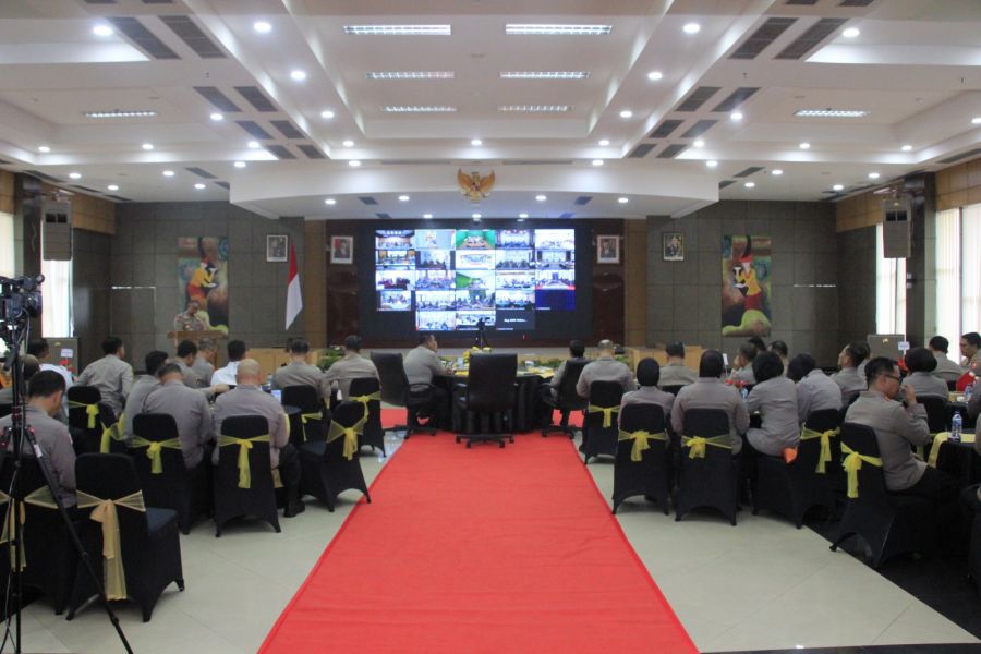 Taklimat Awal Audit Kinerja Itwasum Polri Tahap II di Polda Sumbar 