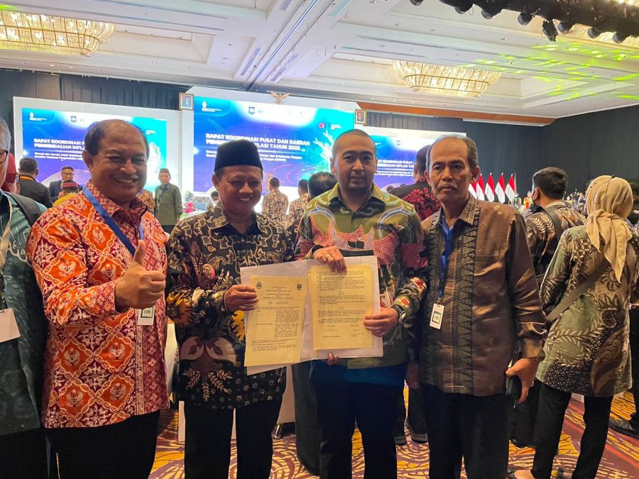 Tanah Datar Raih Penghargaan Tim Pengendali Inflasi Daerah Terbaik
