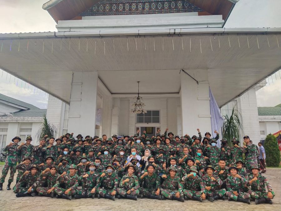 Tanggap Darurat Selesai, Dandim 0305 Pasaman Lepas 109 Personil Yudha Sakti Kembali ke Kesatuan