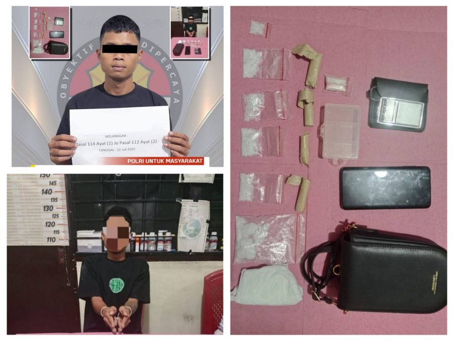 Tangkap Pengedar, Sat Narkoba Polres Payakumbuh Amankan Puluhan Gram Sabu-Sabu