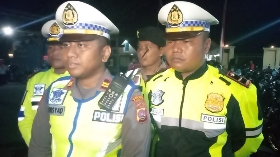 Tekan Angka Kecelakaan Ratusan Motor Terjaring Razia Polres Pasbar di Dominasi Usia Remaja