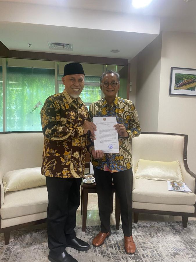 Temui Menteri PU, Gubernur Mahyeldi Usulkan Kelanjutan Pembangunan Infrastruktur Strategis