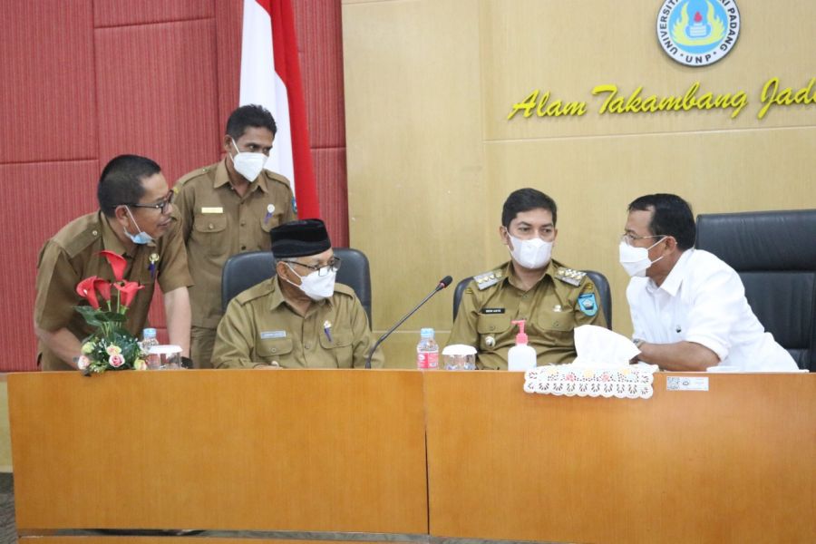 Temui Rektor UNP, Pemko Sampaikan Usulan Penambahan Prodi untuk PSDKU UNP Sawahlunto