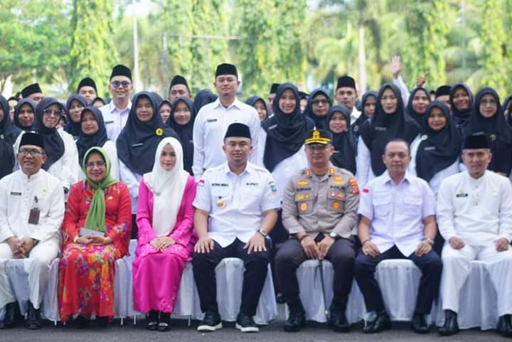 Terbesar Sepanjang Sejarah Dharmasraya,Sutan Riska Lantik 625 ASN PPPK