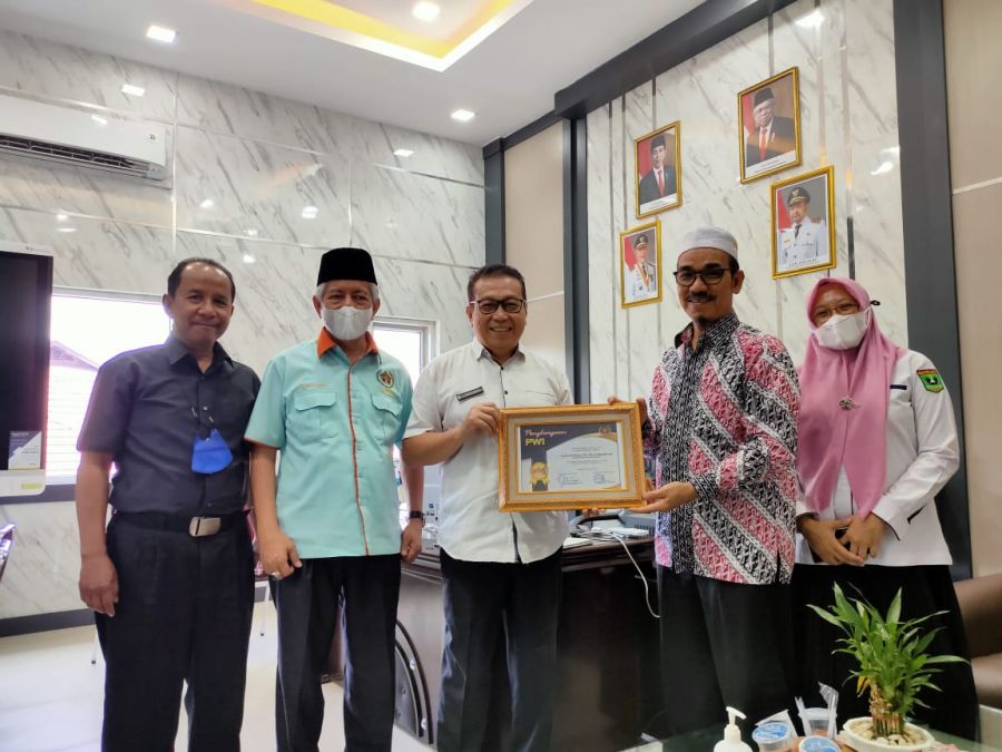 Terima Apresiasi PWI, Jasman Rizal: Saya Merasa Tersanjung Karena Belum Banyak Berbuat