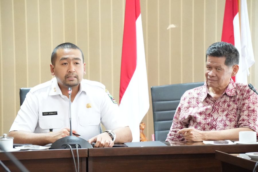 Terima Audiensi PWI Sumbar, Wagub Audy Tekankan Peran Penting Pers Untuk Pembangunan Sumbar