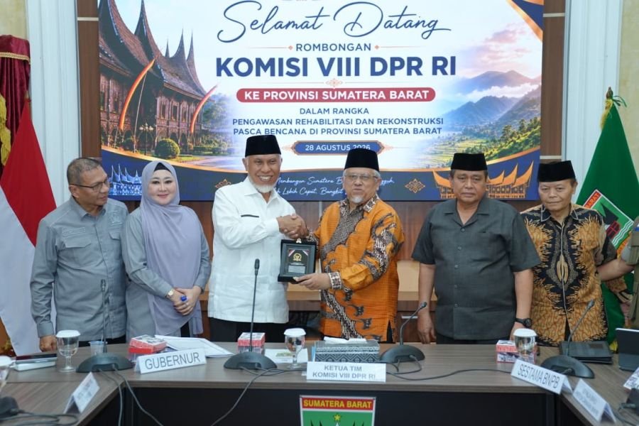 Terima Komisi VIII DPR, Mahyeldi: Rehab-Rekon Pascabencana Harus Dipercepat