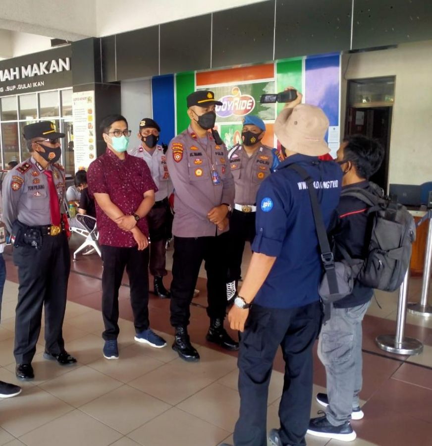 Terkait PPKM Jawa-Bali, Polsek BIM Siagakan Personil Perketat Pengawasan