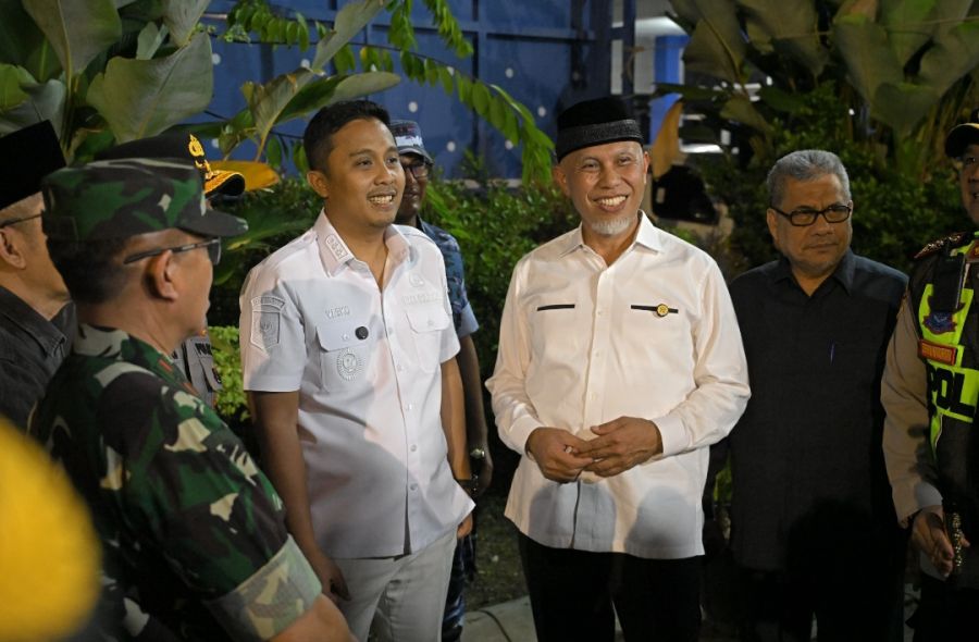 Terus Bersinergi dengan Forkopimda, Gubernur & Wagub Sumbar Tinjau Sejumlah Titik Pos PAM Lebaran