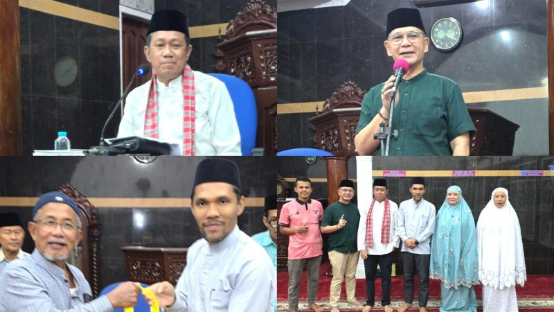 Tim 3 Safari Ramadan UNP Kunjungi Masjid An-Nur Ampalu, Kota Pariaman