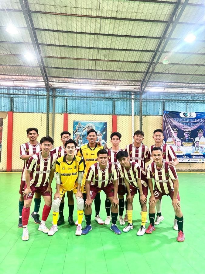 Tim Futsal Korem 032/Wbr Berhasil Raih Juara Turnamen Semmi Sumbar Cup 2026
