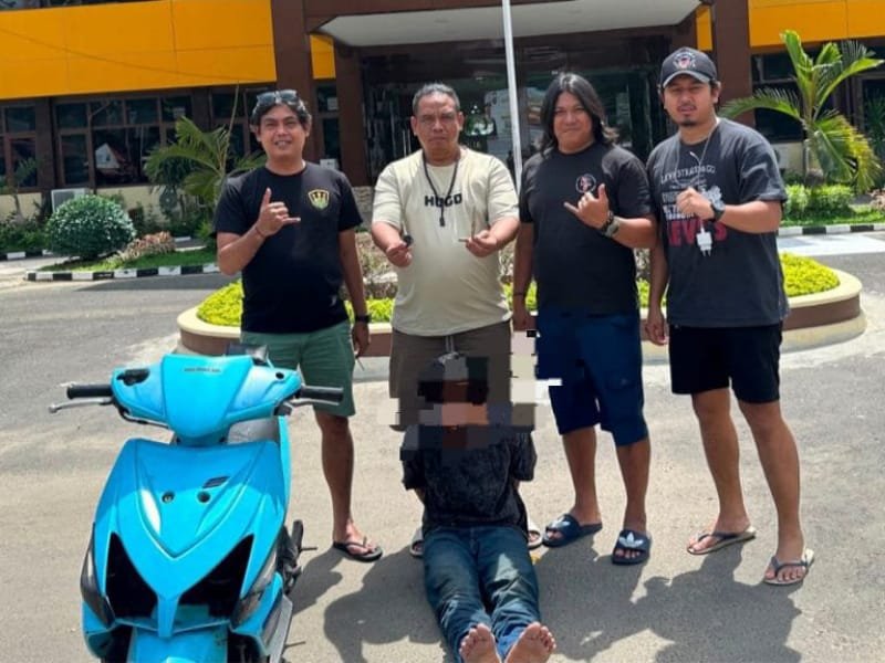 Tim Klewang Ringkus Pelaku Curanmor dalam Tujuh Jam, Motor Korban Berhasil Diselamatkan