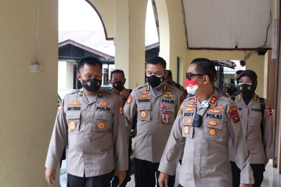 Tim Srena Mabes Polri Melaksanakan Studi Kelayakan Perubahan Tipe Polres Bukittinggi