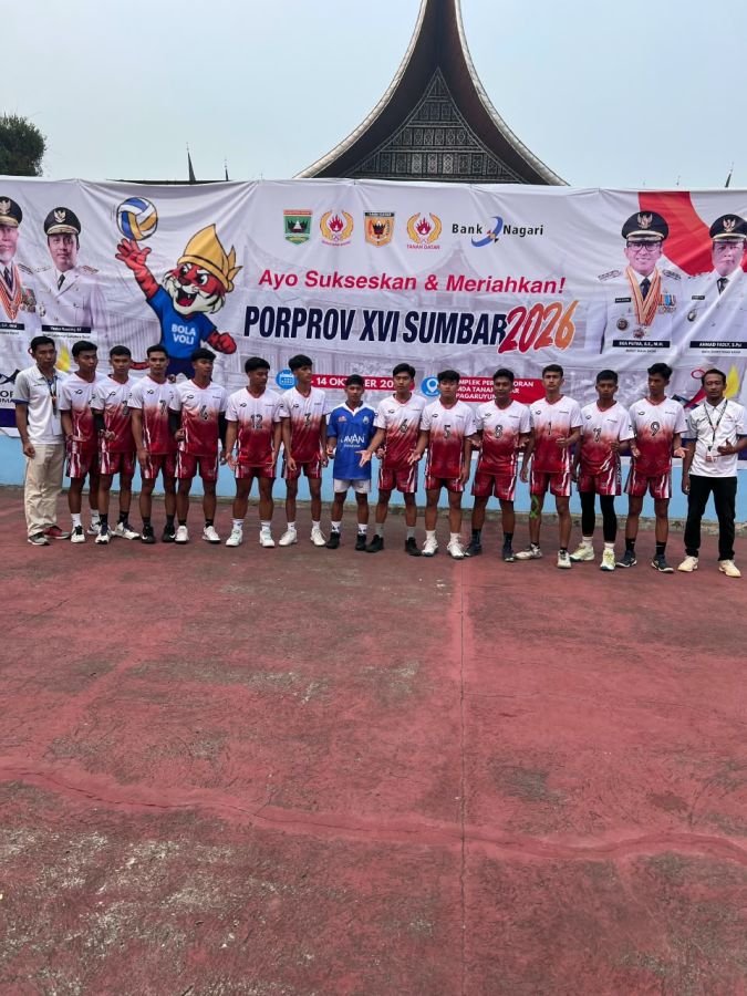 Tim Voli Putra Pasaman Menang Sengit atas Sawahlunto, Tim Putri Harus Mengakui Keunggulan Tuan Rumah