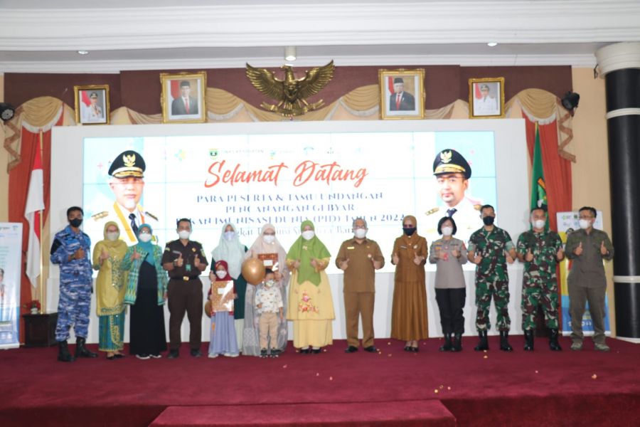 Tingkatan Capaian Imunisasi, Sekdaprov Sumbar Luncurkan Gebyar Pekan Imunisasi Dunia