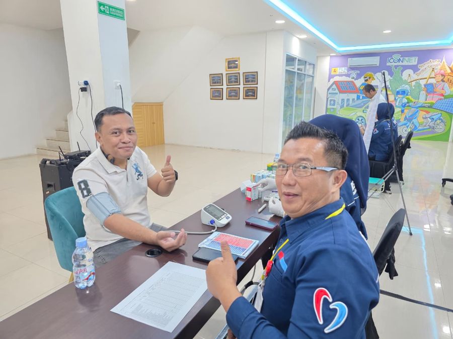 Tingkatkan Awareness Kesehatan, PLN Icon Plus Gelar Mini Medical Check Up untuk Karyawan/ti