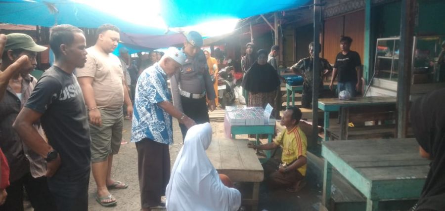 Tingkatkan Kewaspadaan, Seorang Ibu Lansia Kehilangan 12 Emas di pasar Pulau Punjung 