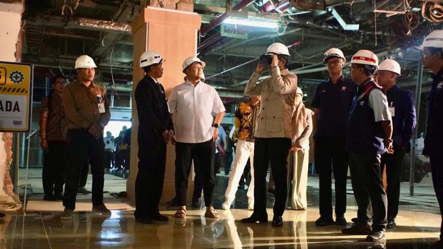 Tinjau BIM, COO Danantara Targetkan Beautifikasi TerminalKeberangkatan Tuntas Desember 2026
