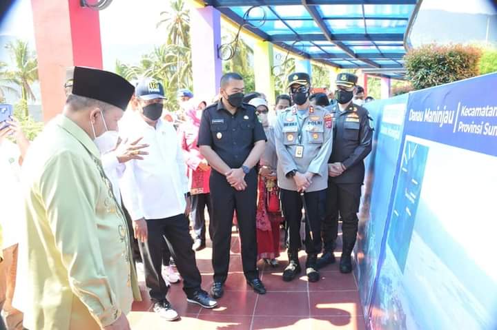 Tinjau Danau Maninjau Menteri KKP Minta Masyarakat Budidaya Ikan Contohkan Nagari Suliki  50 Kota