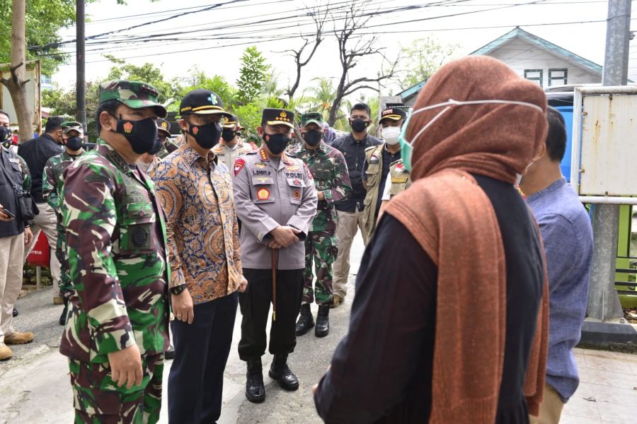 Tinjau PPKM Mikro di Bekasi, Kapolri Minta Perkuat Tracing Testing dan Tes PCR  Dipercepat 1 Hari