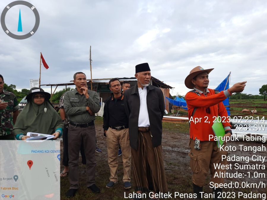 Tinjau Progres Persiapan Lokasi Penas Tani 2023, Mahyeldi Sebut Secara Umum Telah Sesuai Rencana