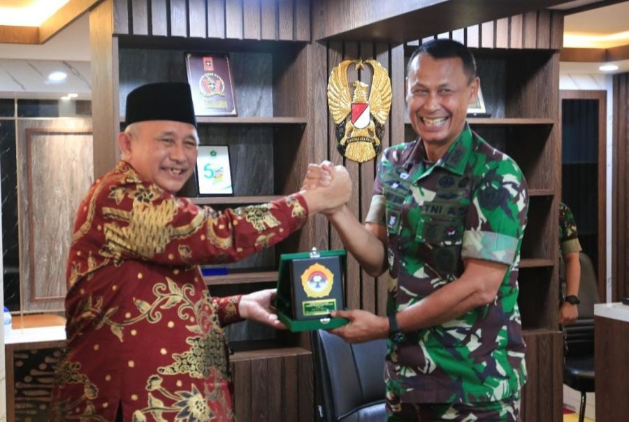TNI AD dan LDII Upayakan Kerja Sama di Bidang Ketahanan Pangan dan Bela Negara