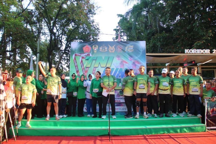 TNI Fun Run 2026 Sukses Digelar di Kota Padang, Ribuan Pelari Ramaikan HUT ke-81 TNI 