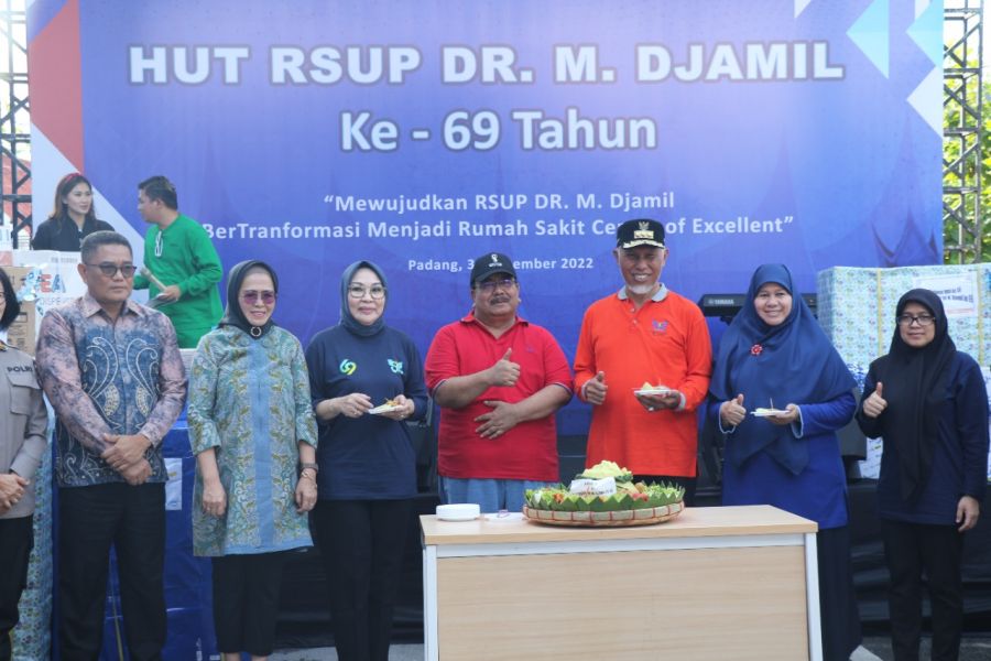 Transformasi 69 Tahun RSUP M Djamil, Gubernur Sumbar Harap Bisa Kurangi Orang Berobat Ke Luar Negeri