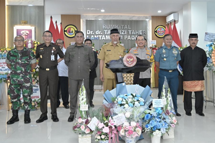 Jokowi Resmikan Rumkital Dr. dr. Tarmizi Taher & 24 RS TNI Lainnya, Mahyeldi Turut Hadir Daring